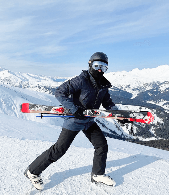 Maxa Tech team at a ski event